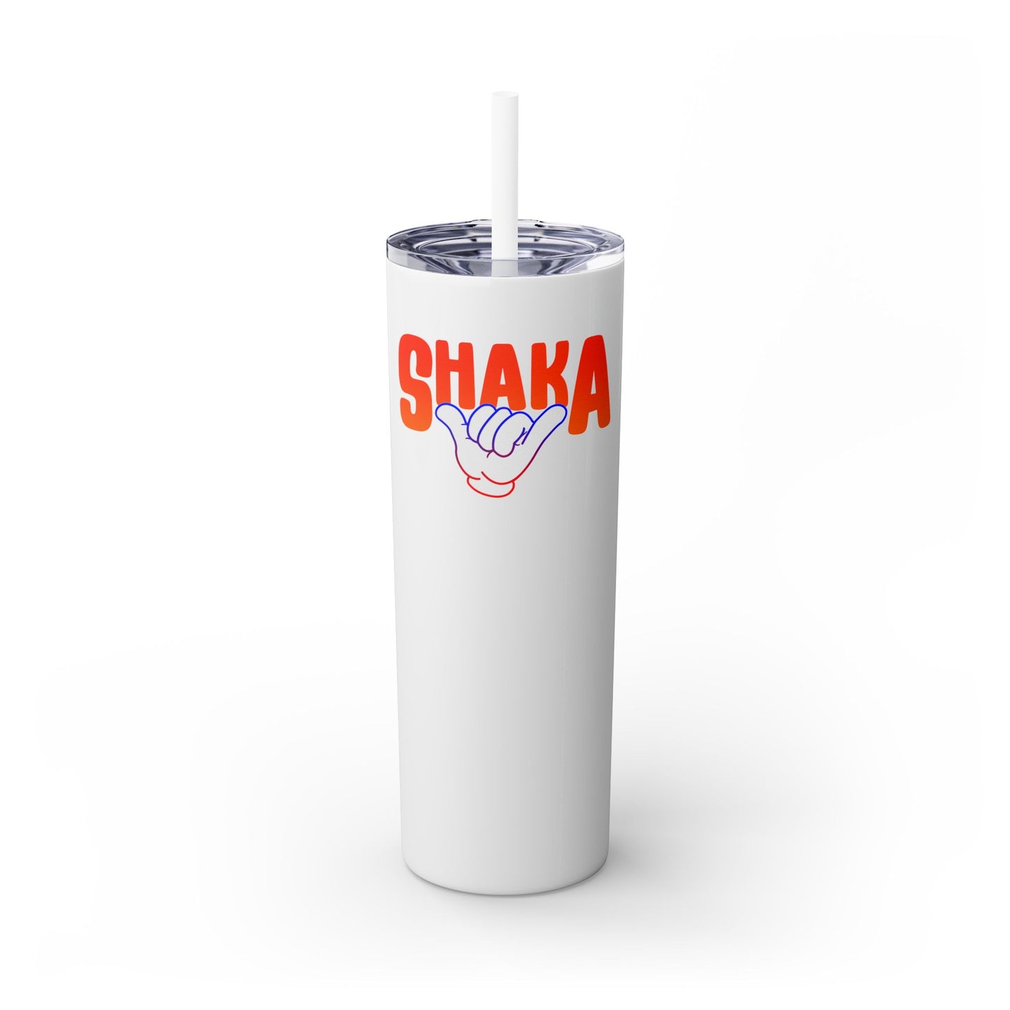 Skinny Tumbler with Straw, 20oz
