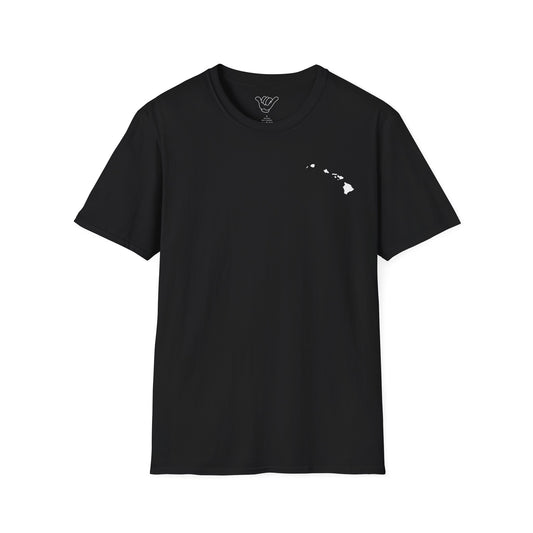 Black island chain tee